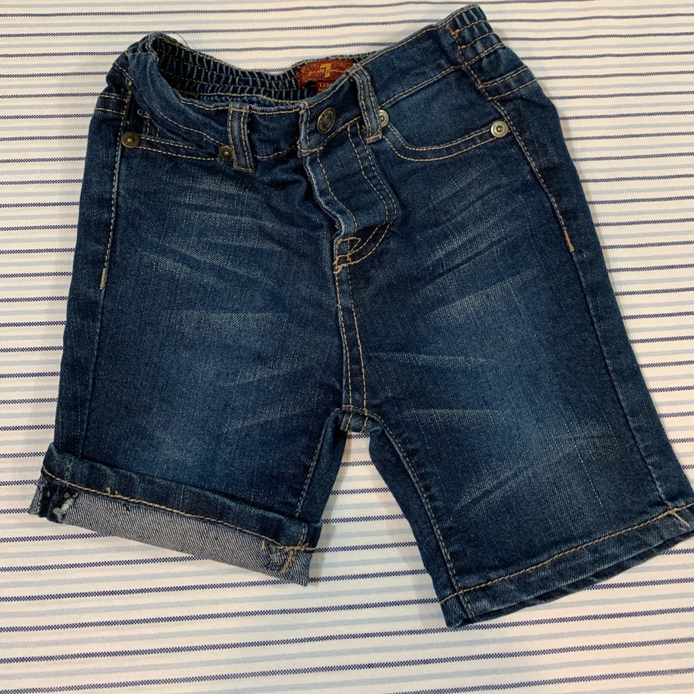 7 for all Man Kind denim shorts